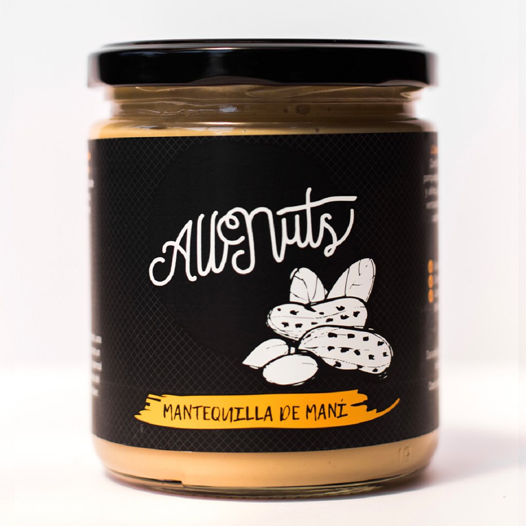 MANTEQUILLA DE MANÍ 450 G - ALLNUTS