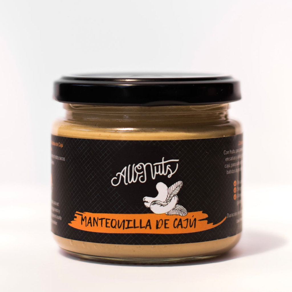 MANTEQUILLA DE CASTAÑAS DE CAJÚ 200 G - ALLNUTS 