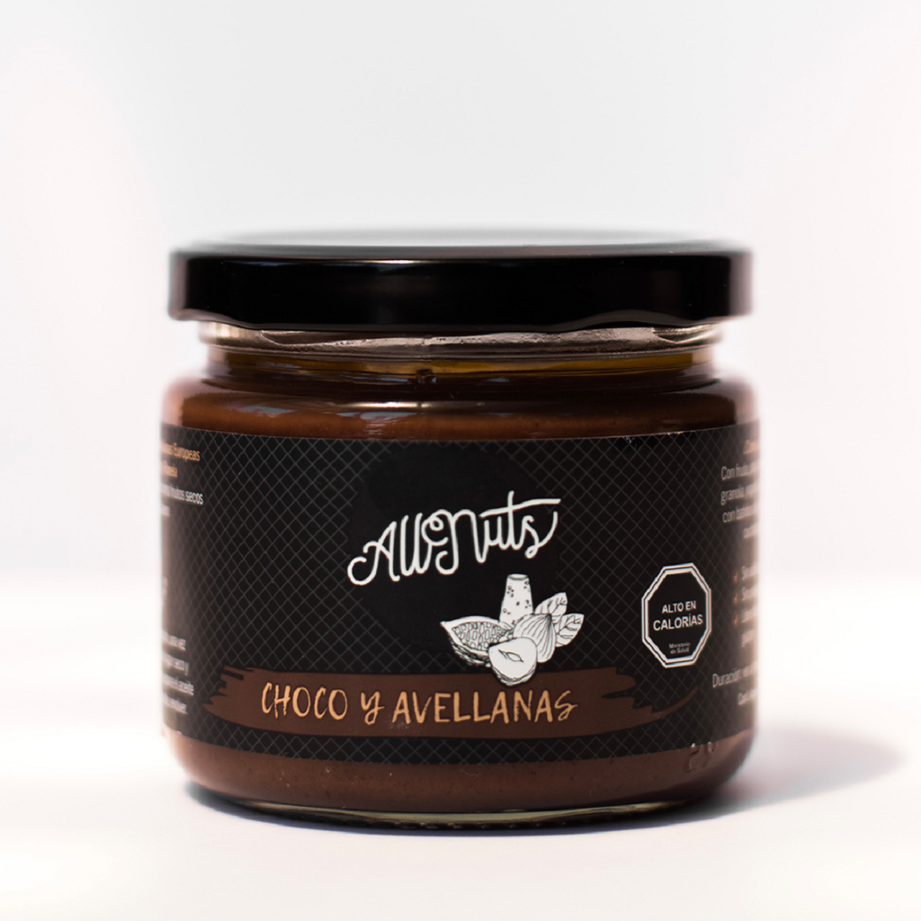 MANTEQUILLA DE AVELLANAS CHOCOLATE 200G