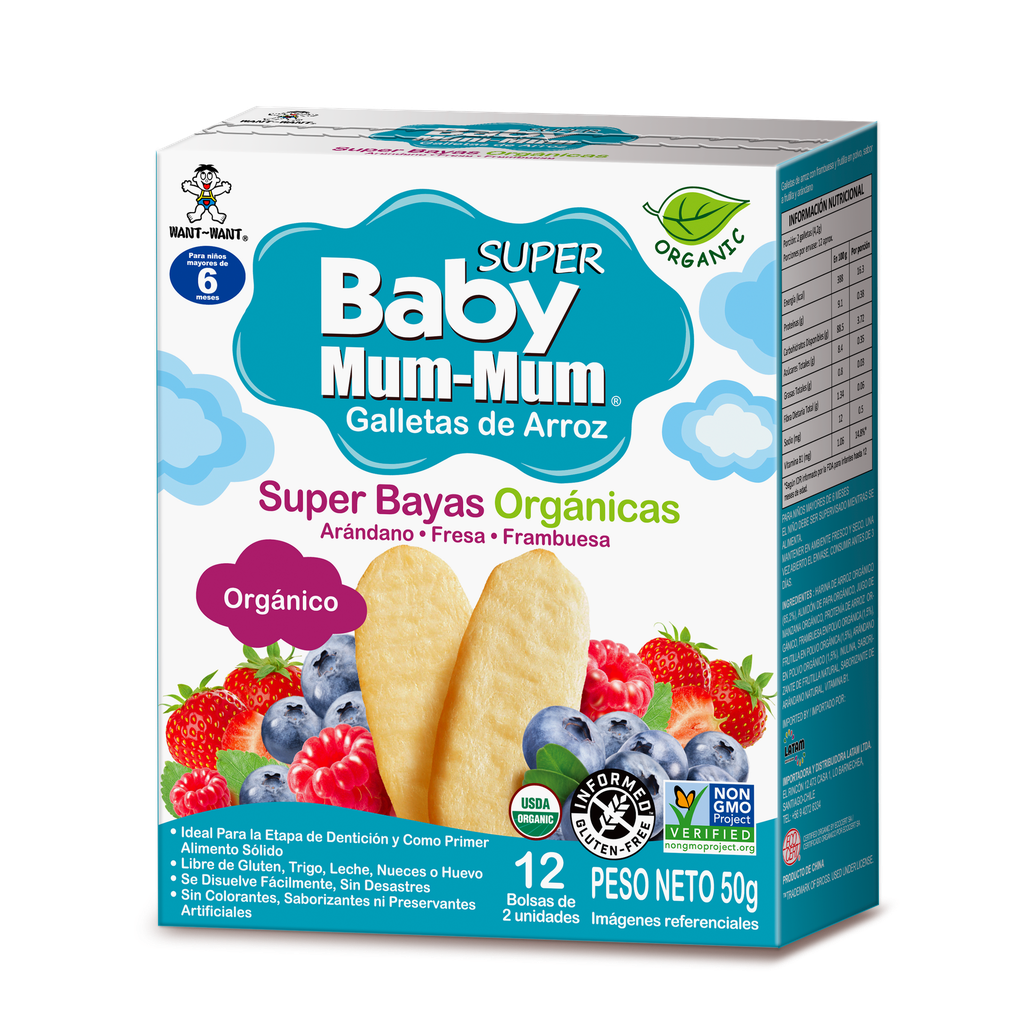 BABY MUM SUPER BAYAS ORGÁNICAS 50 G - LATAM