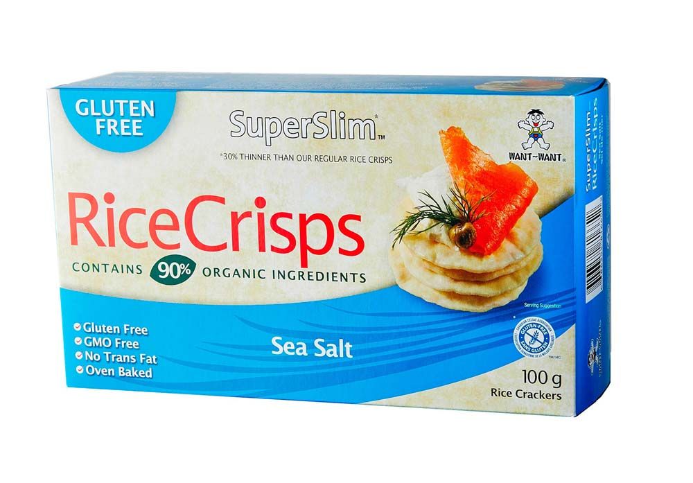 RICE CRISPS SAL DE MAR 100 G - SUPER SLIM - LATAM