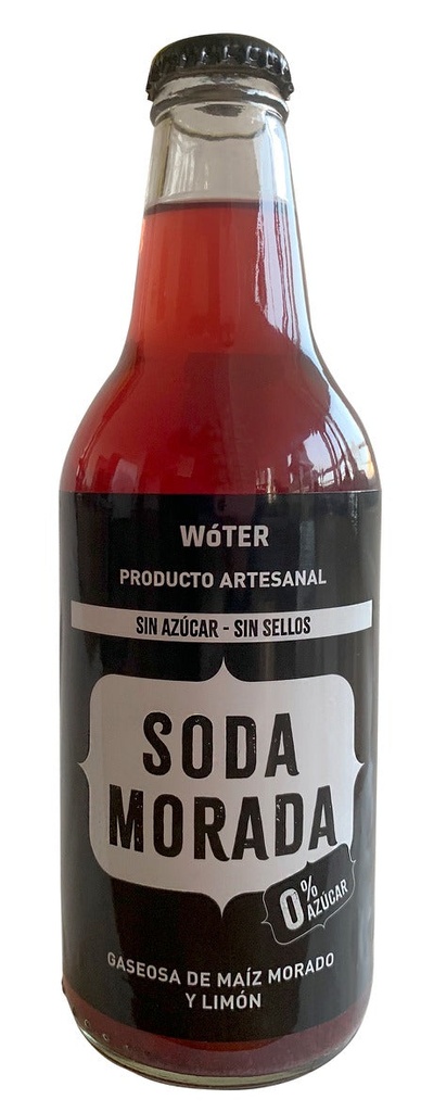 GINGER SODA MORADA (SIN AZUCAR)