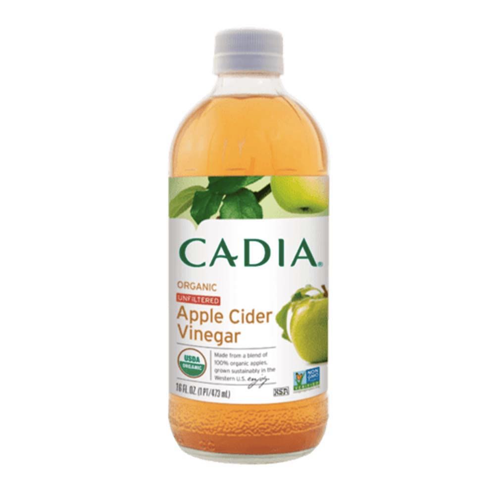 VINAGRE DE SIDRA DE MANZANA ORGÁNICO 473 ML - CADIA 