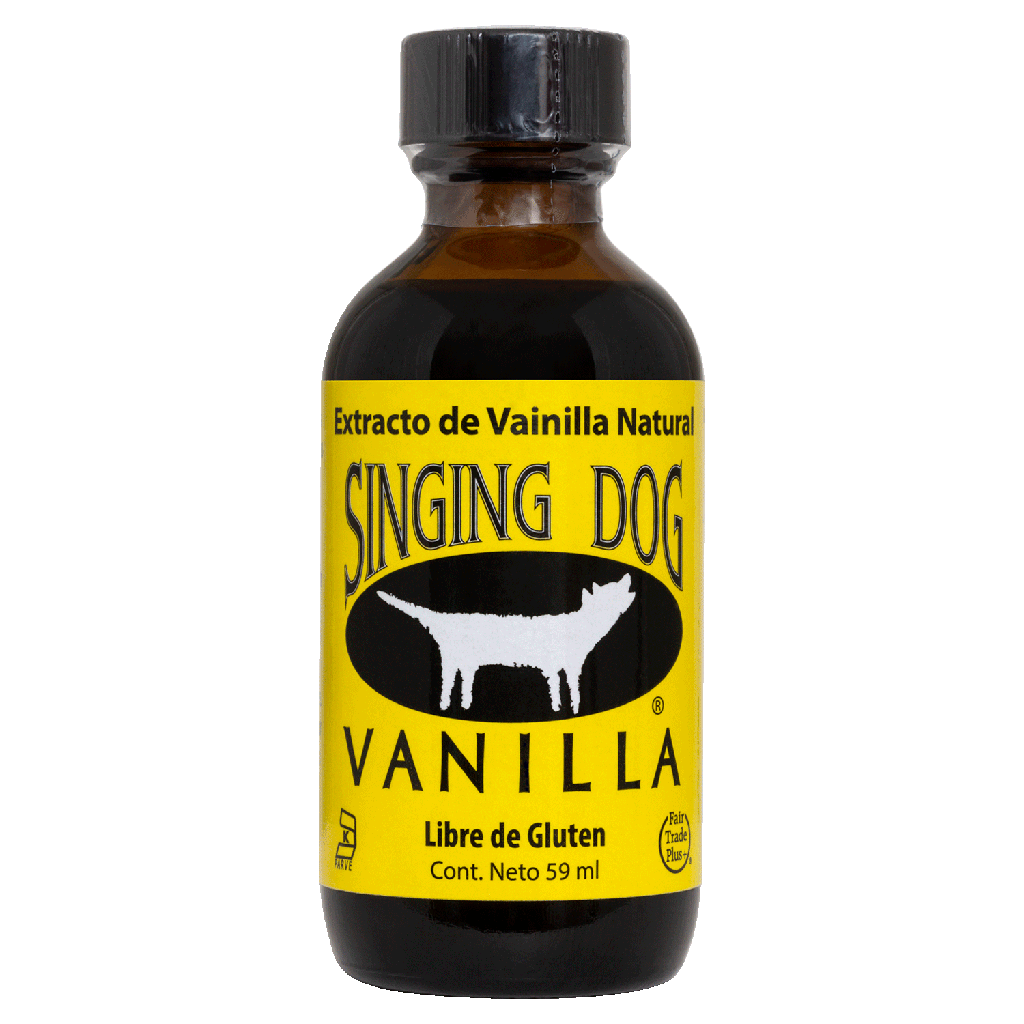 EXTRACTO DE VAINILLA CON ALCOHOL 59 ML - SINGING DOG - MANARE