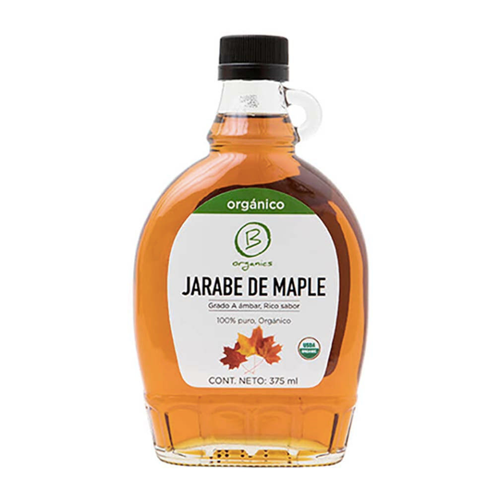 JARABE DE MAPLE O MAPLE SYRUP ORGANICO 375 ML