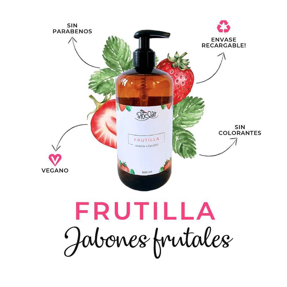 JABÓN DE FRUTILLA BIOCLAIR