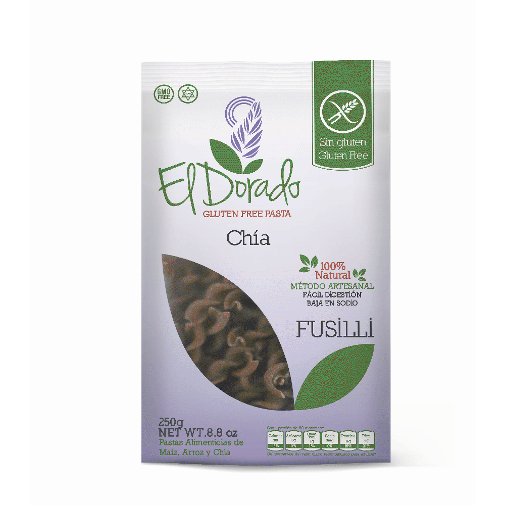 FUSILLI CHIA 250G