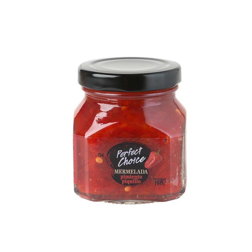 MERMELADA DE PIMIENTO PIQUILLO 160 G - PERFECT CHOICE 