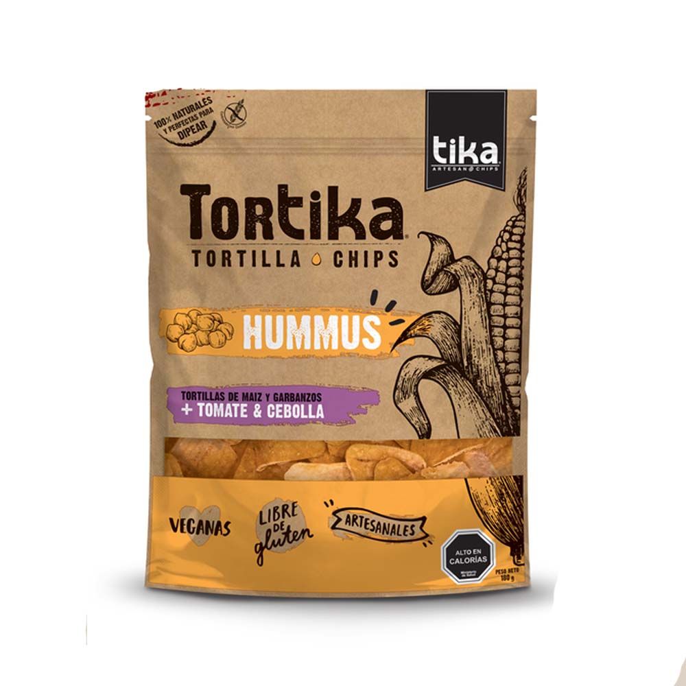 TORTIKA HUMMUS 180 GRS TIKA