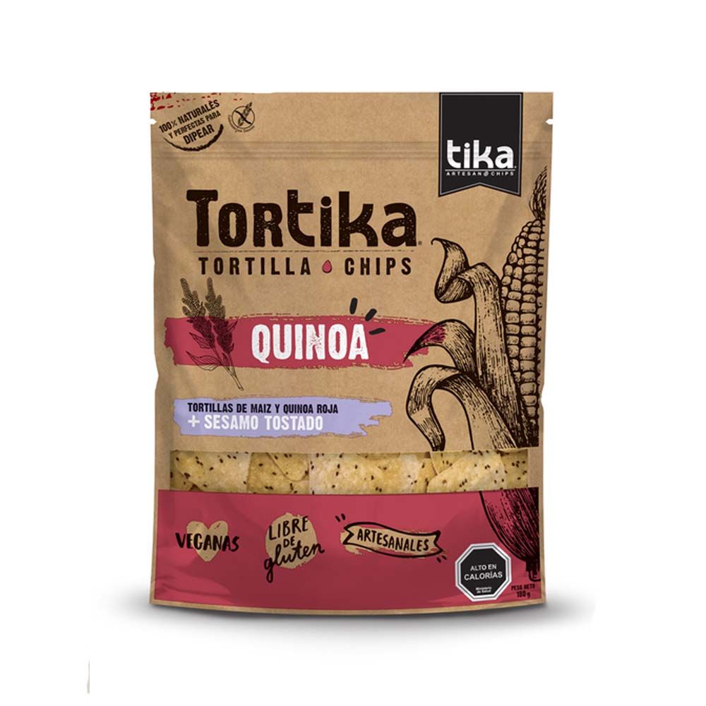 TORTIKA QUINOA Y SESAMO TOSTADO 180G TIKA