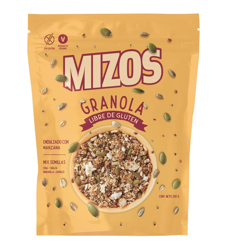 GRANOLA MIX SEMILLAS 250 G - MIZOS 