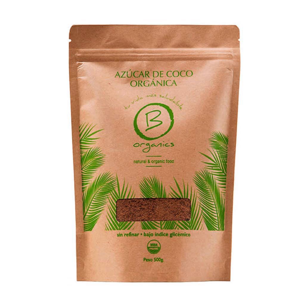 AZUCAR DE COCO ORGÁNICA 500 G - Be ORGANICS