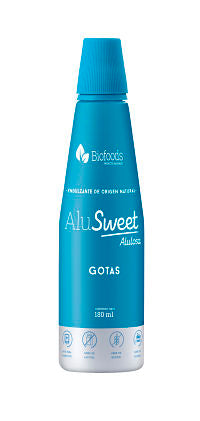 ALUSWEET ALULOSA GOTAS 180 ML - BIOFOODS 