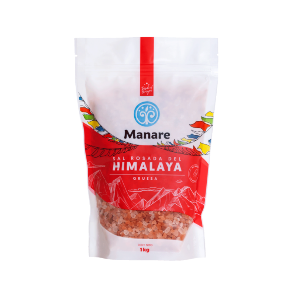 SAL ROSADA DEL HIMALAYA GRUESA 1000 G - MANARE 