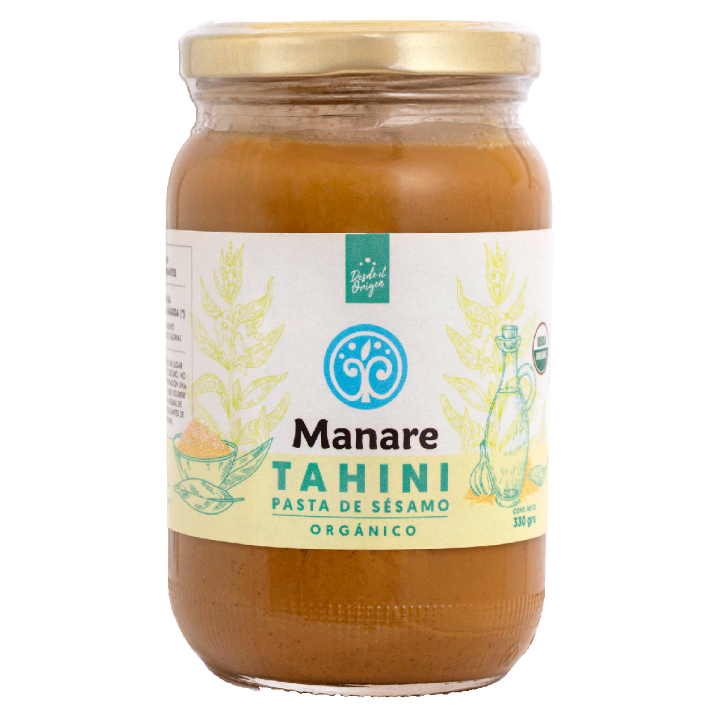 TAHINI O MANTEQUILLA DE SESAMO ORGANICA 330G