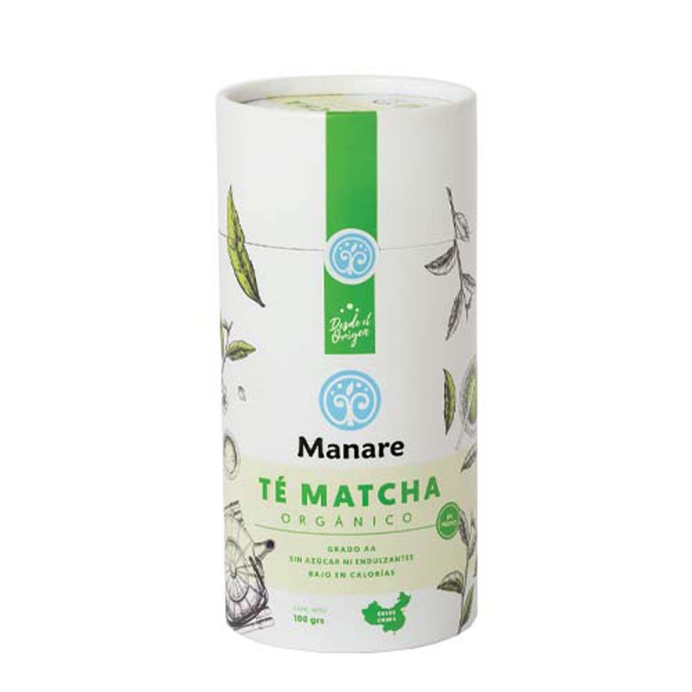 TÉ MATCHA EN POLVO ORGÁNICO 100 G - MANARE 