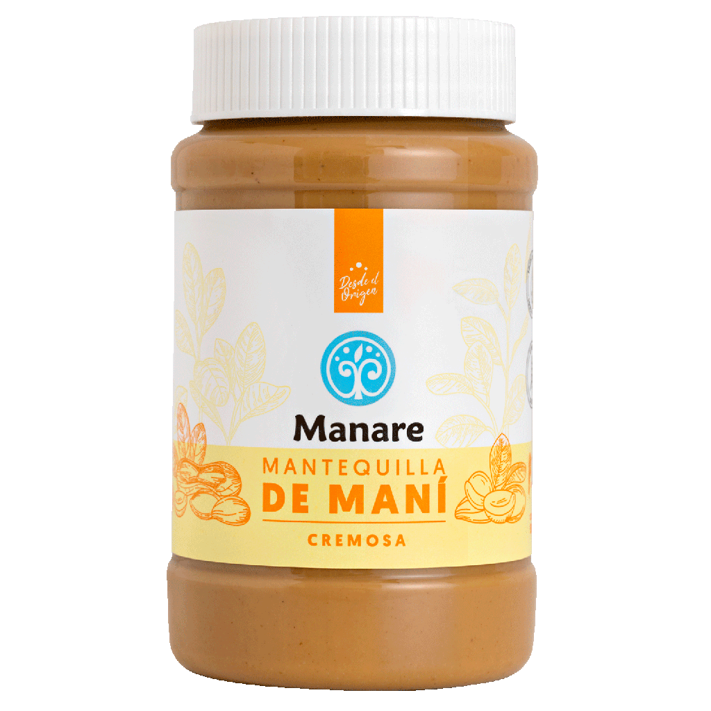 MANTEQUILLA DE MANÍ 500 G - MANARE 