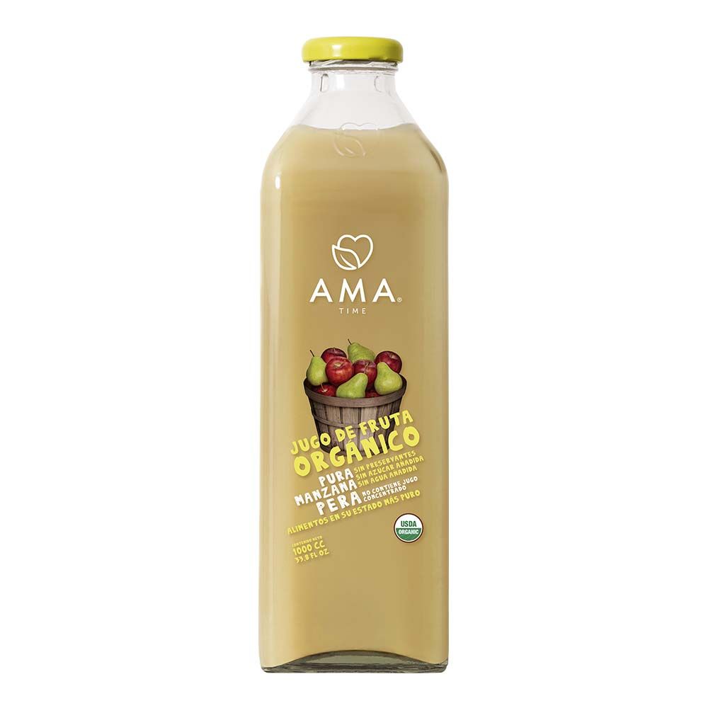 JUGO 1000ML MANZANA PERA 