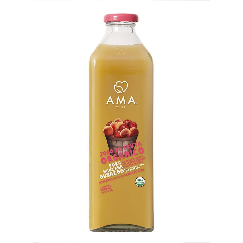 JUGO 1000ML MANZANA DURAZNO 