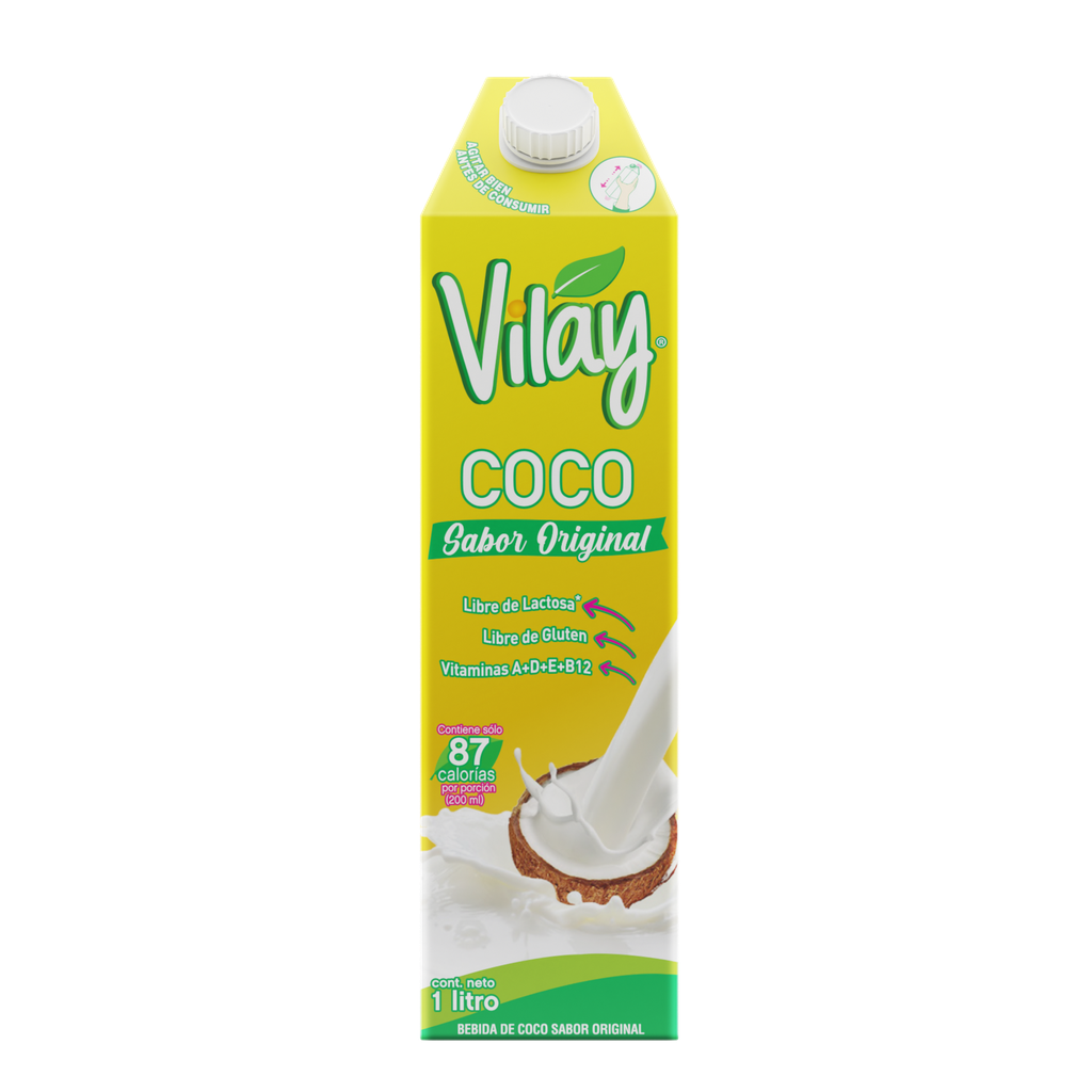 ALIMENTO DE COCO ORIGINAL 1 LT VILAY