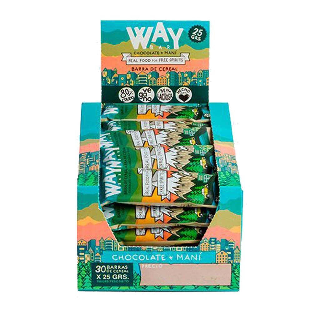 WAY BAR 25 GR 30 UNIDADES