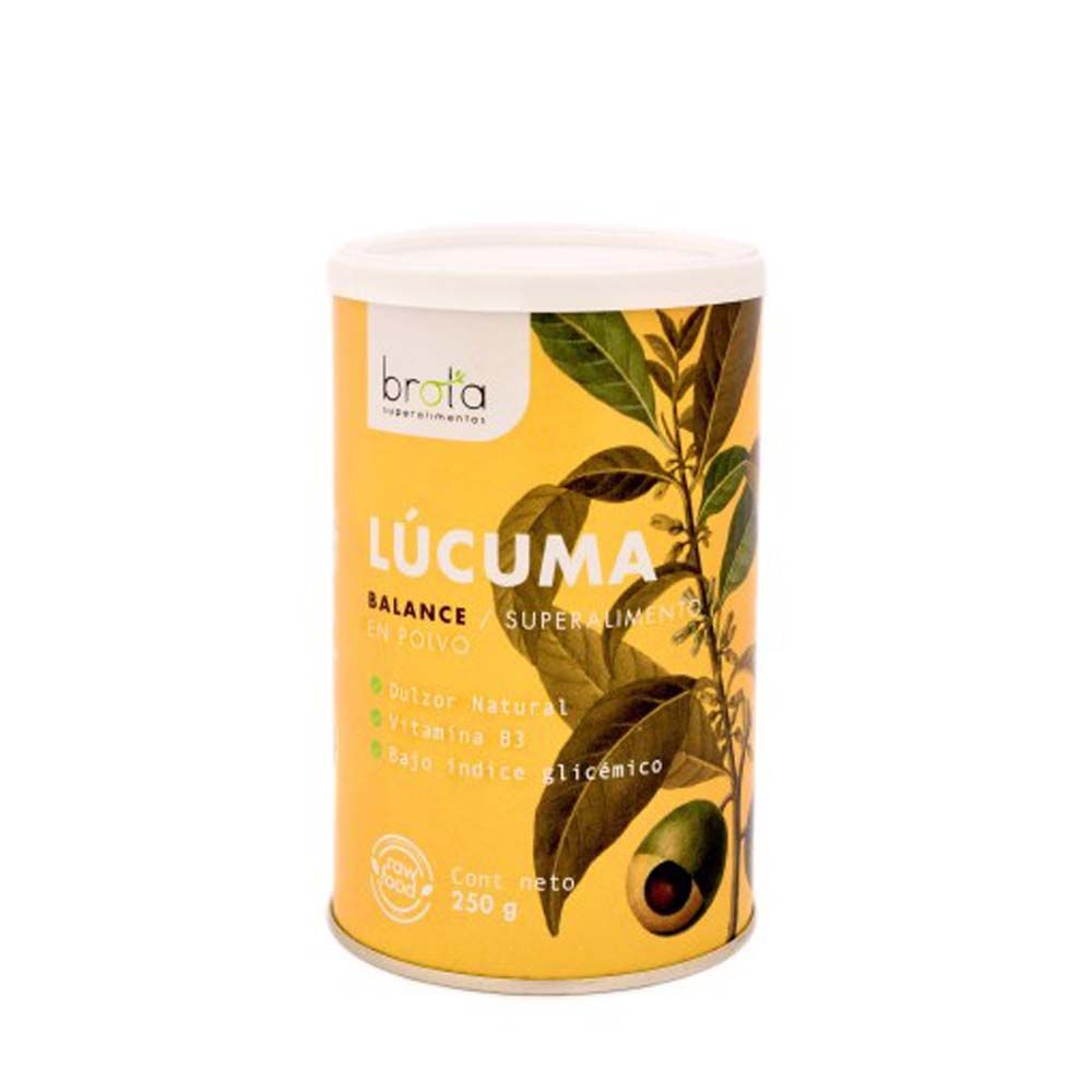 LÚCUMA EN POLVO 250 G - BROTA 