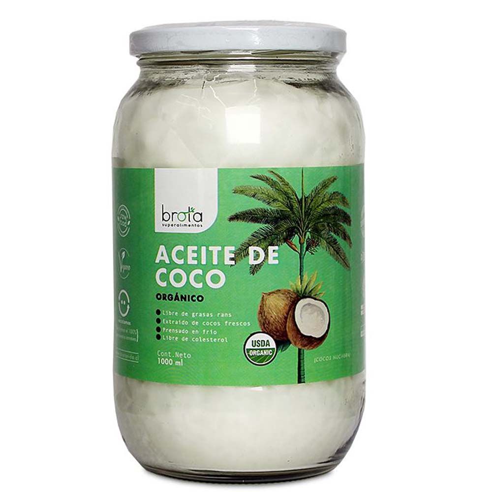 ACEITE DE COCO ORGÁNICO 1000 ML - BROTA