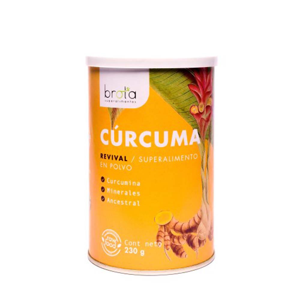 CÚRCUMA EN POLVO 230 G - BROTA 