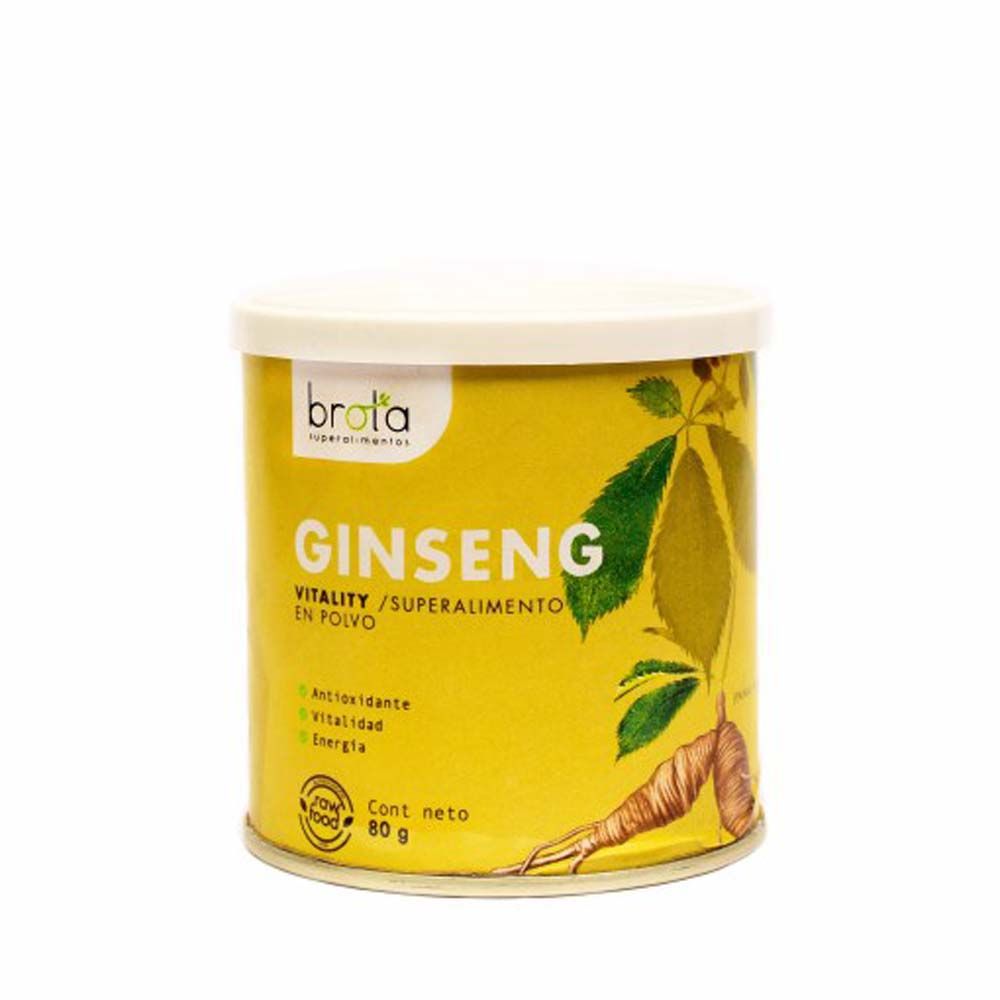 GINSENG EN POLVO 80 G - BROTA 