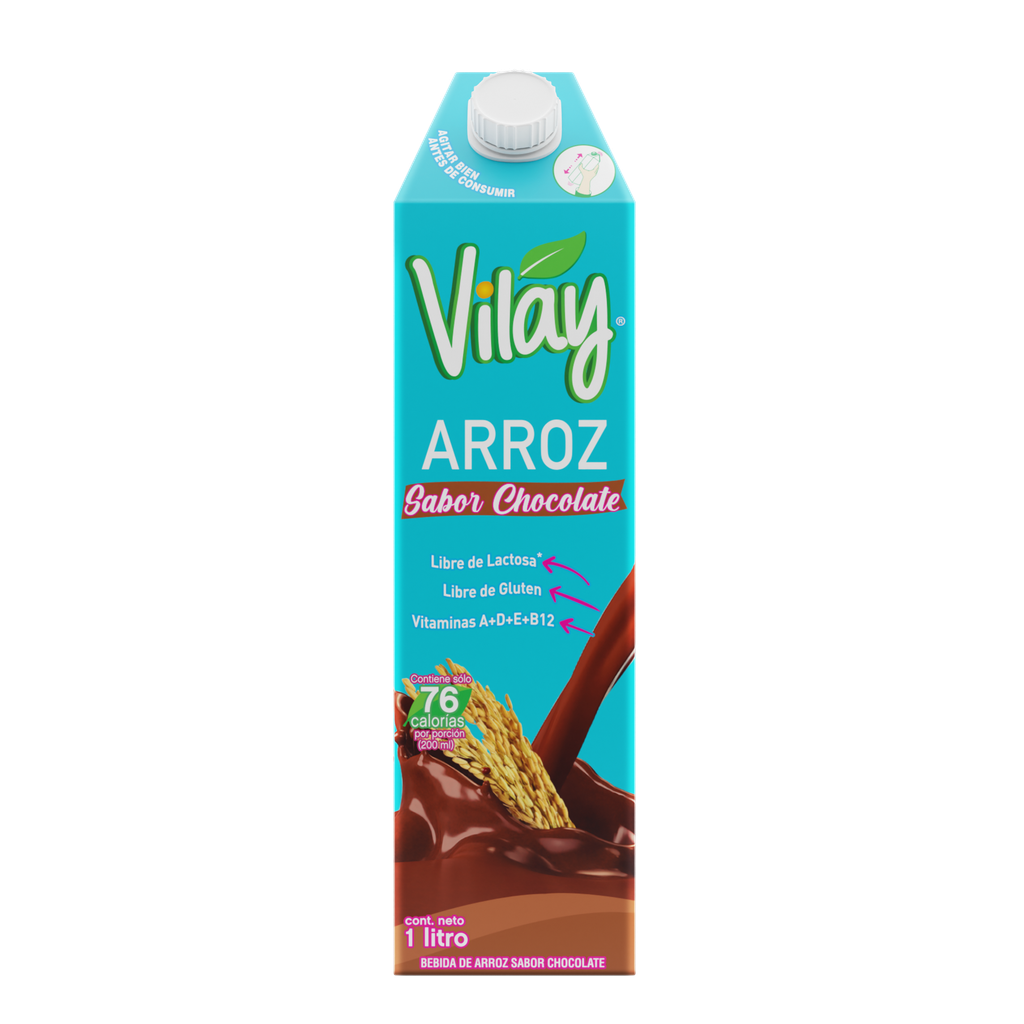 ALIMENTO DE ARROZ CHOCOLATE 1000ML VILAY