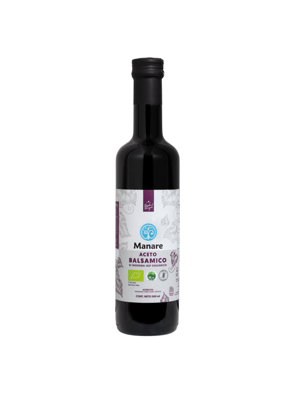 ACETO BALSAMICO ORGÁNICO 500ML-MANARE