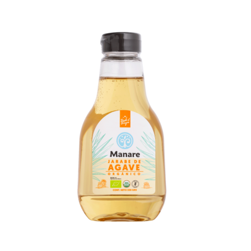 JARABE DE AGAVE ORGÁNICO 330 G - MANARE 