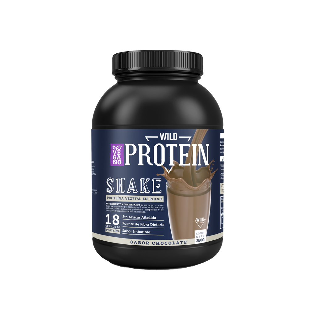 WILD PROTEIN SHAKE VEGAN CHOCOLATE 350GR WILDFOODS | My Website