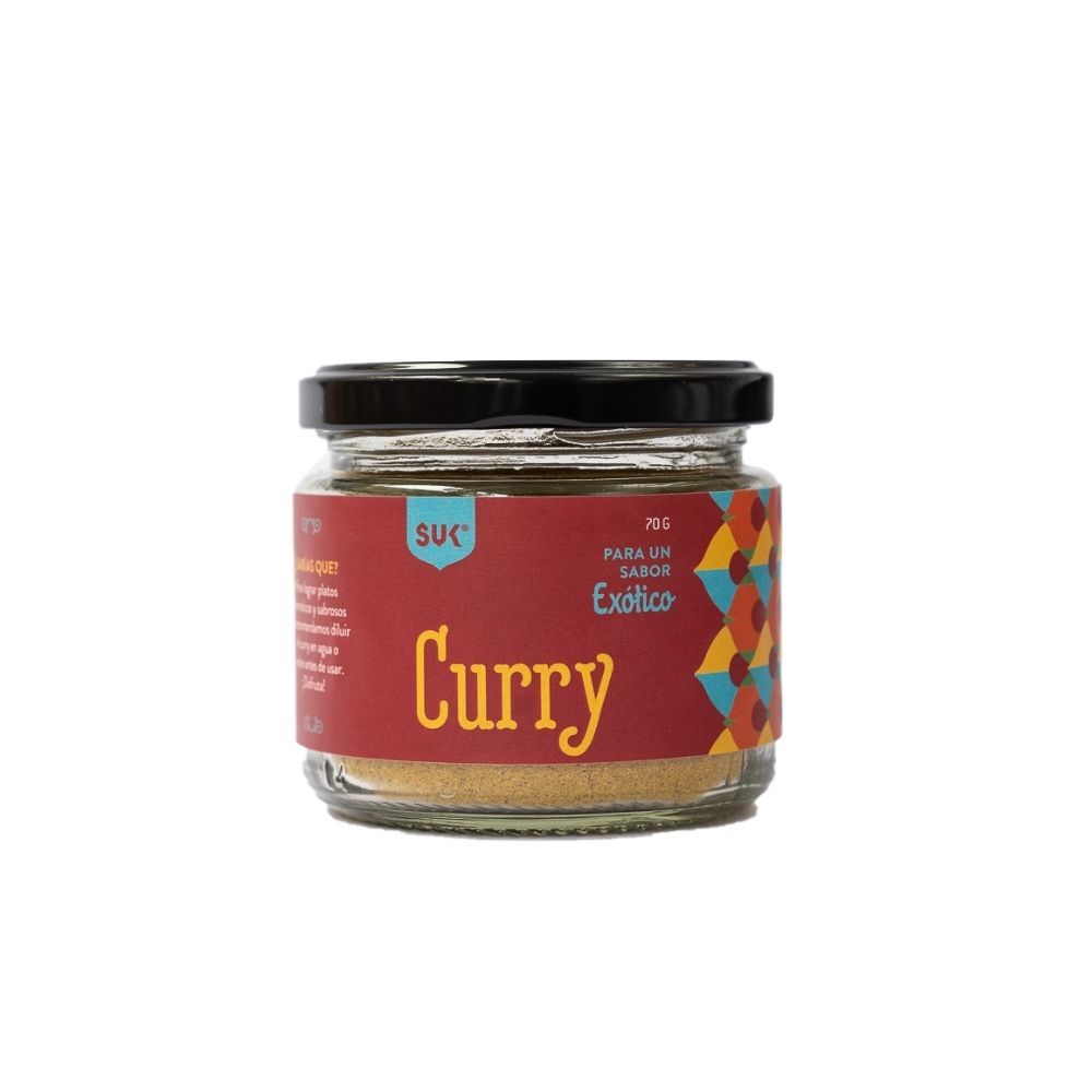 CURRY (PARA UN SABOR EXÓTICO) 70 GRS - SUK 