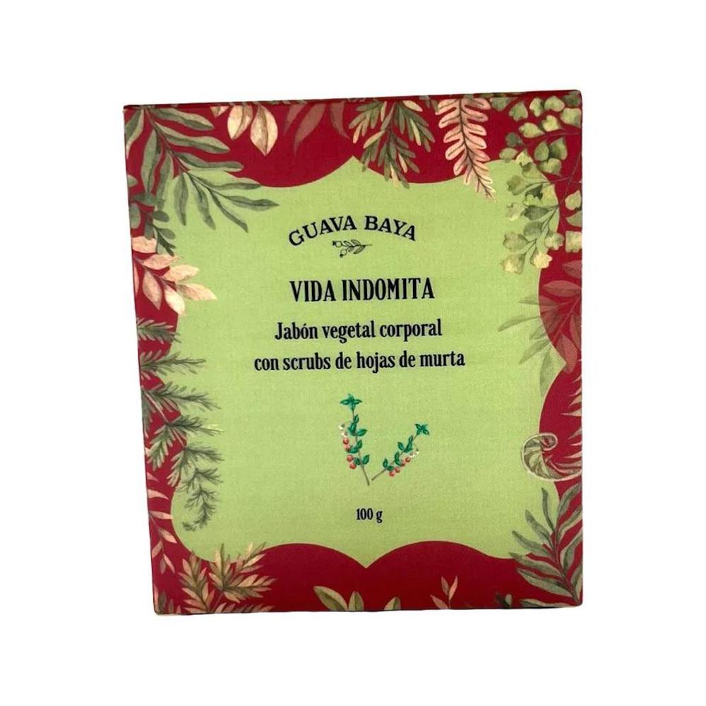 JABÓN VEGETAL CORPORAL SCRUBS DE MURTA 100 G - GUAVA BAYA 