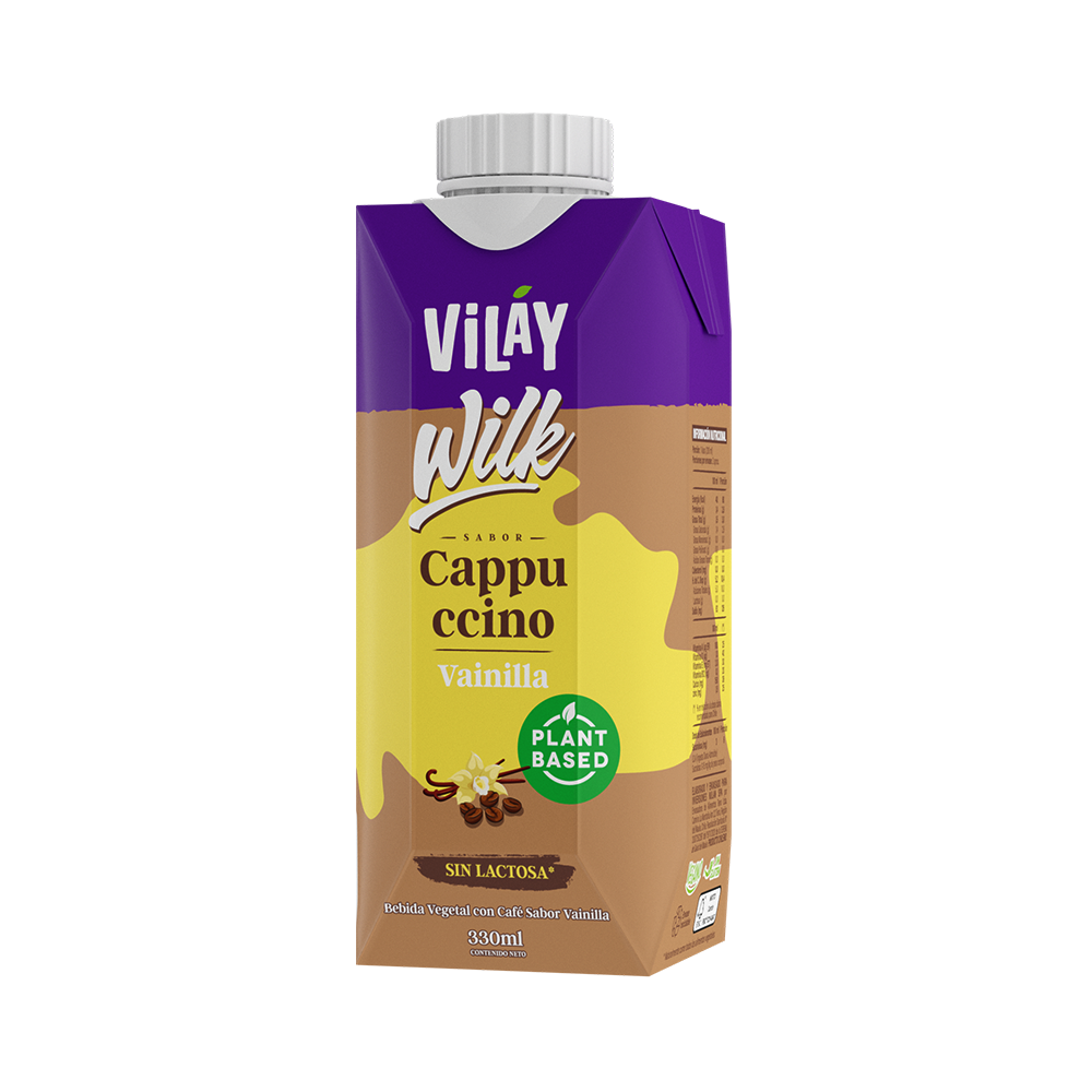 WILK CAPUCCINO VAINILLA 330ML - VILAY