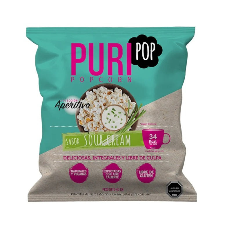 POPCORN SOUR CREAM 100 G - PURIPOP (copia)