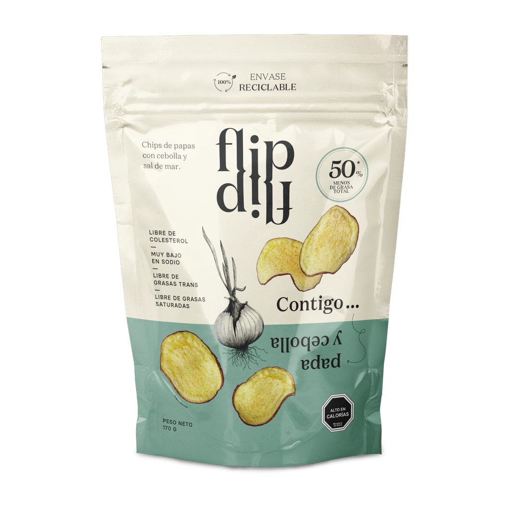 CHIPS CEBOLLA 170GR  - FLIP