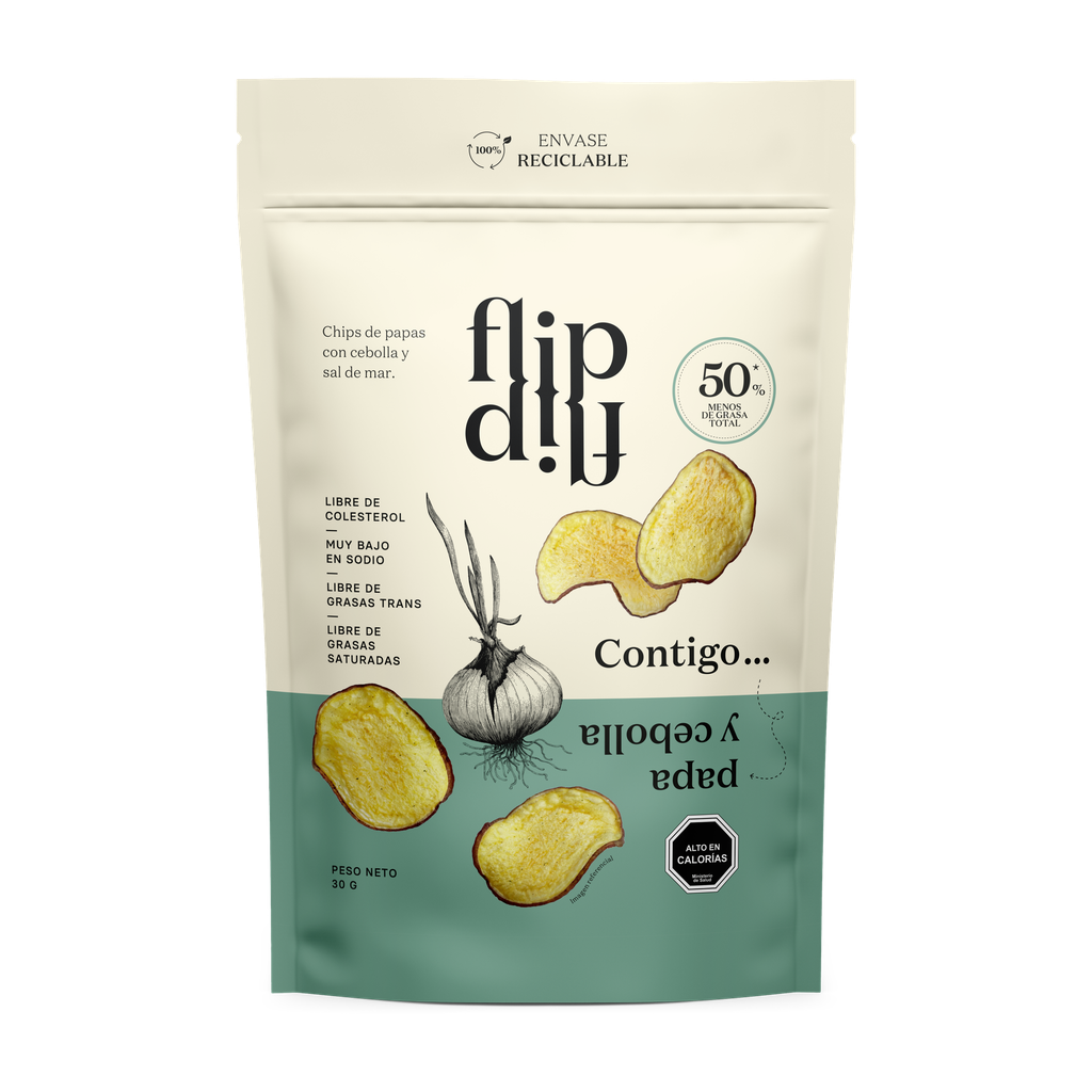 CHIPS CEBOLLA 30GR  - FLIP