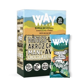 [Wildfoods] WAY BAR 25 GR 5 UNIDADES