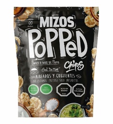 [Mizos] POPPED CHIPS CON SAL DE MAR 95 G - MIZOS 