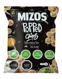 [Mizos] POPPED CHIPS CON SAL DE MAR 20 G - MIZOS 