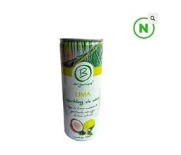 [Be Organics] AGUA DE COCO SPARKLING LIMA 250 ML(UNIDAD)- Be ORGANICS