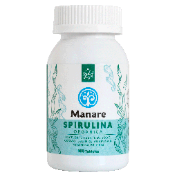 [Manare] SPIRULINA ORGÁNICA 180 TABLETAS - MANARE 