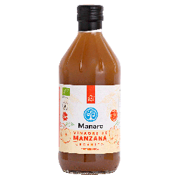 [Manare] VINAGRE DE MANZANA ORGÁNICO 500 ML - MANARE 