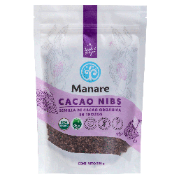 [Manare] CACAO NIBS ORGÁNICO 200 G - MANARE 