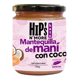 [Puripop] MANTEQUILLA MANI COCO 450GRS