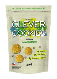 [Eat Clever] CLEVER COOKIES COCO LIMÓN 150 G - EAT CLEVER 