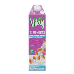 [Vilay] ALIMENTO DE ALMENDRAS SIN AZUCAR 1T VILAY