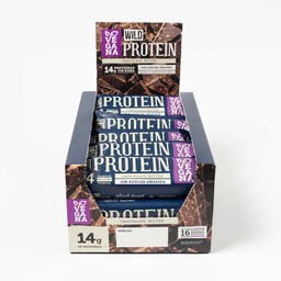 [Wildfoods] WILD PROTEIN BAR VEGANA CHOCOLATE BITTER 45 G (16U) - WILDFOODS 